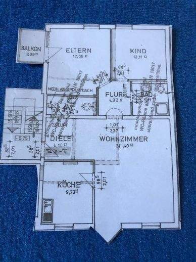Etagenwohnung Hanau - 3 Zimmer, 85 m&sup2;, 985&euro; | Angebot:26723407