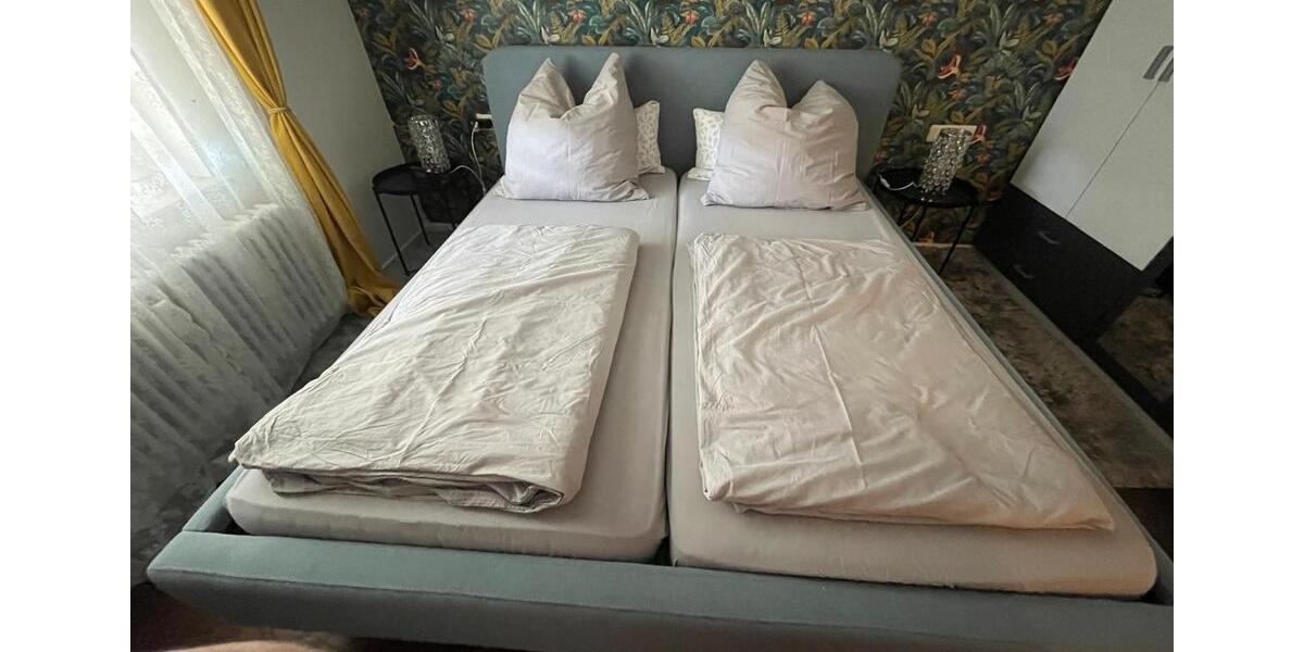 2-Zimmerwohnung mit Balkon, TV, Wlan, BadWc, Küche, Doppelbett, Essplatz, Waschmaschine, Trockner und Parkplatz 2 zimmer