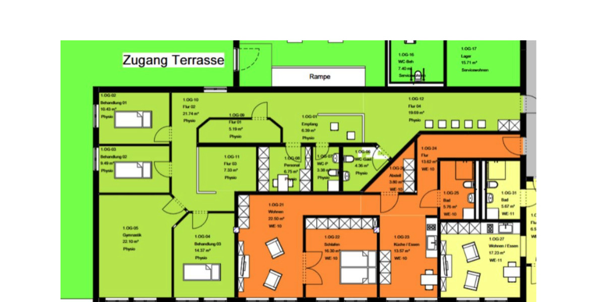 Gewerbeobjekt Mühlhausen (Thüringen) - 1.300&euro; | Angebot:25645217