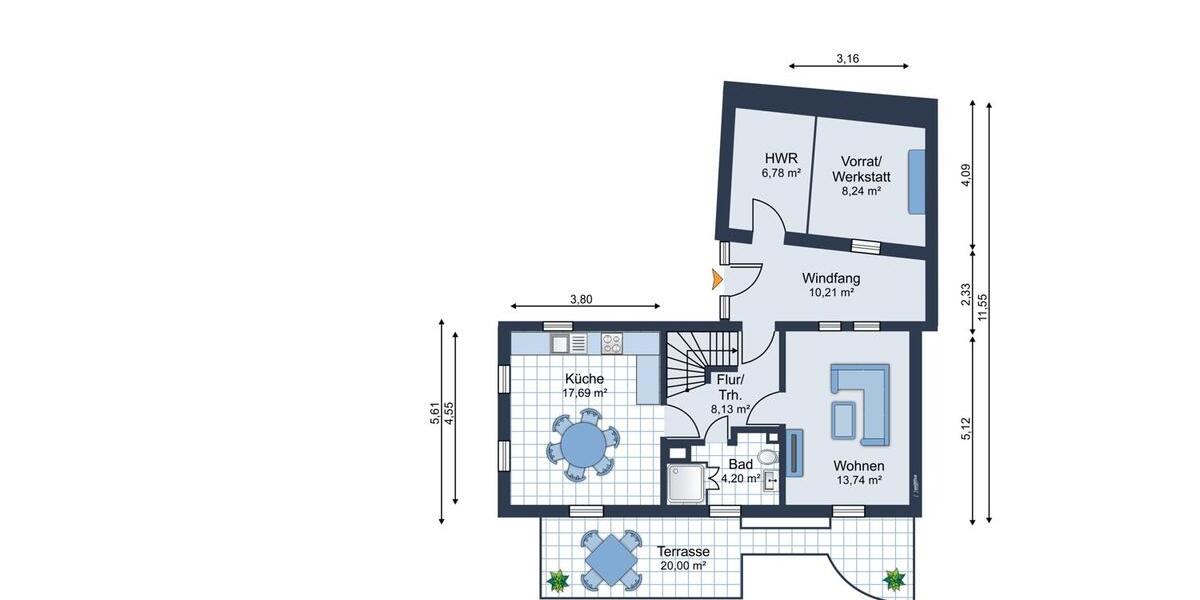 Einfamilienhaus Dresden Prohlis - 7 Zimmer, 190 m&sup2;, 2.660&euro; | Angebot:26402847