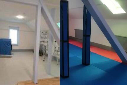 Mulitfunktionaler Raum Sport, Fitness, Business zimmer