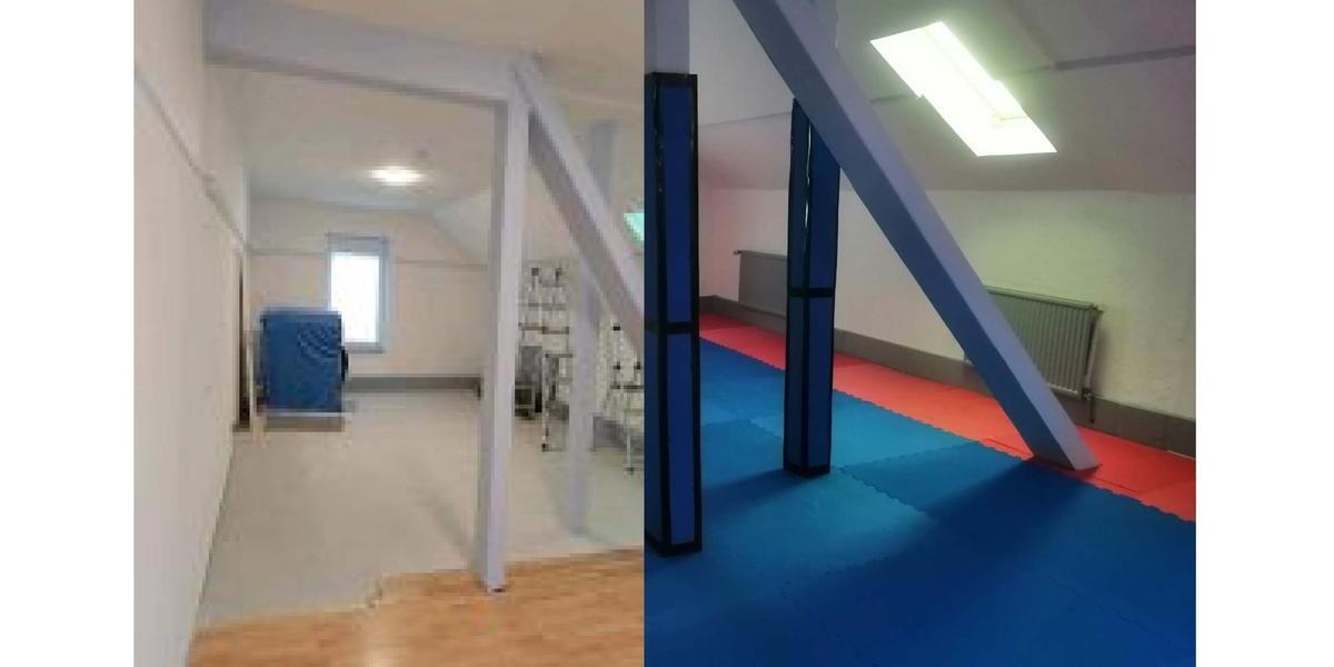 Mulitfunktionaler Raum Sport, Fitness, Business zimmer