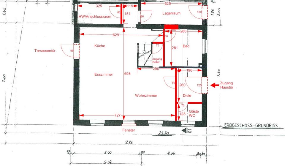 Etagenwohnung Nettetal - 5 Zimmer, 130 m&sup2;, 1.250&euro; | Angebot:25148819