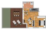Etagenwohnung Crailsheim - 2 Zimmer, 54 m&sup2;, 1.399&euro; | Angebot:26366203