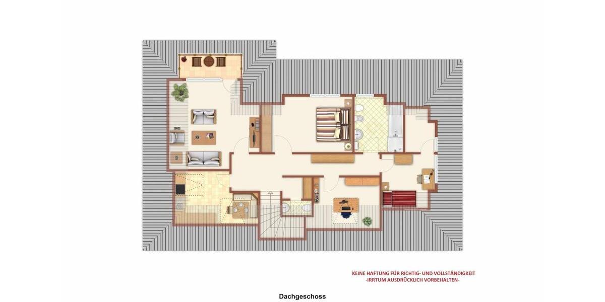 Dachgeschoßwohnung Heide - 4 Zimmer, 97 m&sup2;, 795&euro; | Angebot:26295053