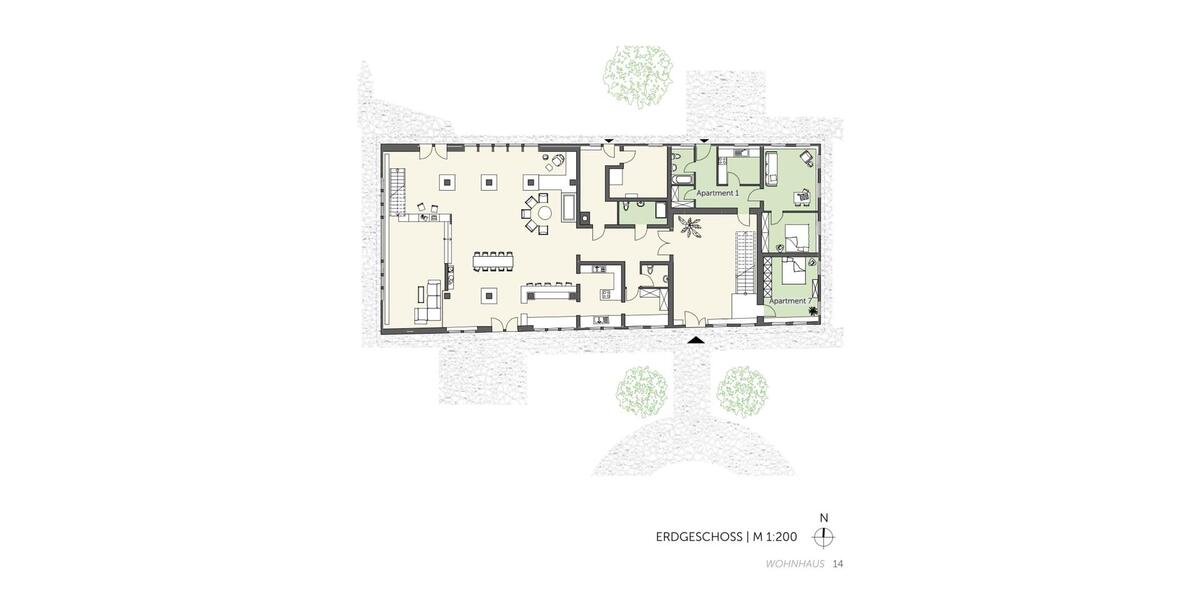 Wohnen auf Zeit Lüneburg - 2 Zimmer, 664 m&sup2;, 1.180&euro; | Angebot:25158274