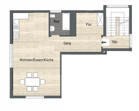 Etagenwohnung Schwäbisch Hall - 4 Zimmer, 105 m&sup2;, 1.100&euro; | Angebot:24473737