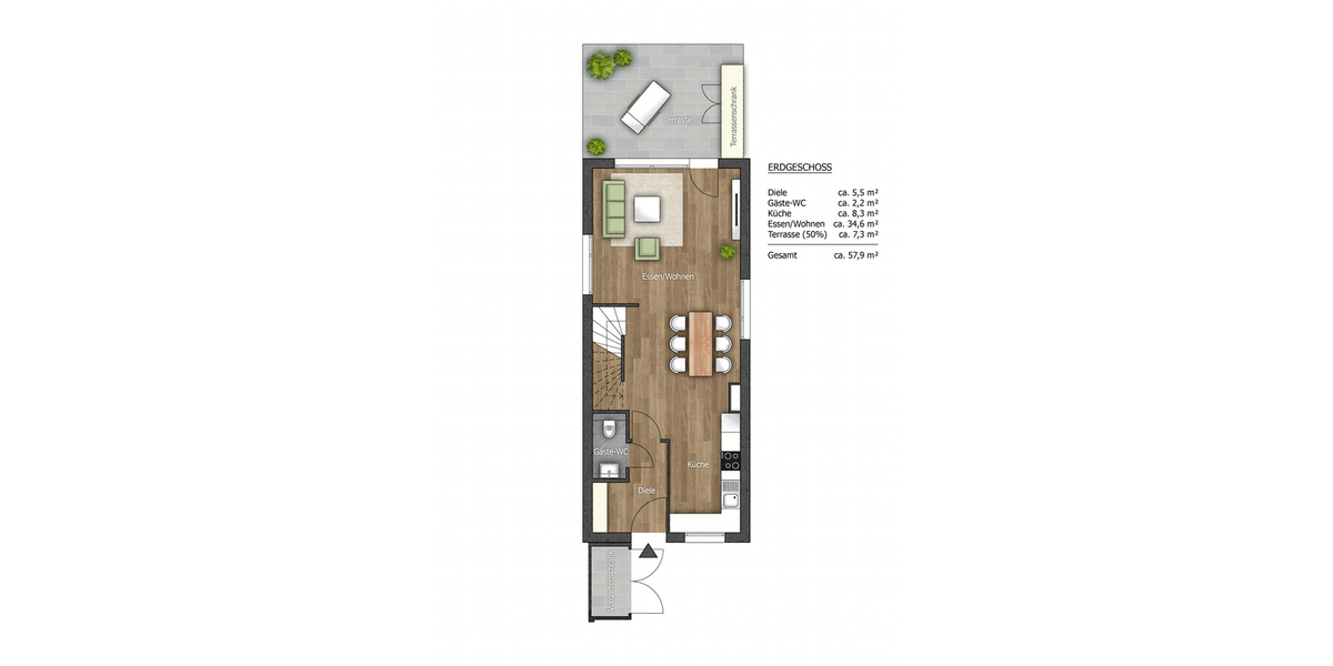 - Reihenendhaus Friedberg (Hessen) Fauerbach | Angebot:22957350