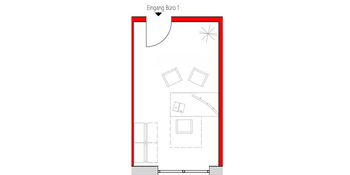 Gewerbeobjekt Haselünne - 1 Zimmer, 20 m&sup2;, 140&euro; | Angebot:26105876