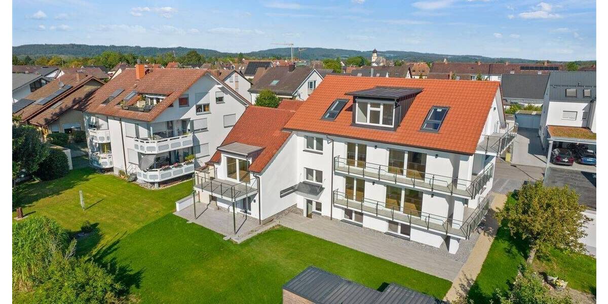 Etagenwohnung Radolfzell am Bodensee Böhringen - 3 Zimmer, 80 m&sup2;, 1.500&euro; | Angebot:25726890