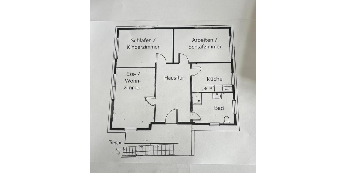 Dachgeschoßwohnung Saarlouis - 3 Zimmer, 81 m&sup2;, 770&euro; | Angebot:26049461
