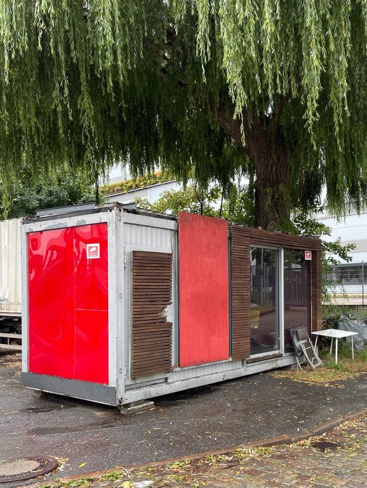 20-Fuß-Bürocontainer in Hamburg-Wilhelmsburg zu vermieten