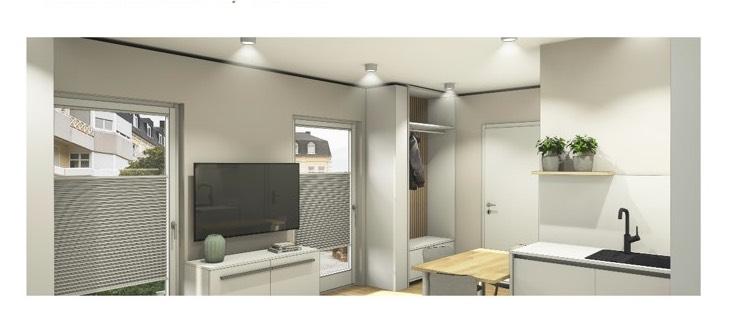 Etagenwohnung Duisburg Rheinhausen - 1.5 Zimmer, 50 m&sup2;, 875&euro; | Angebot:26633211