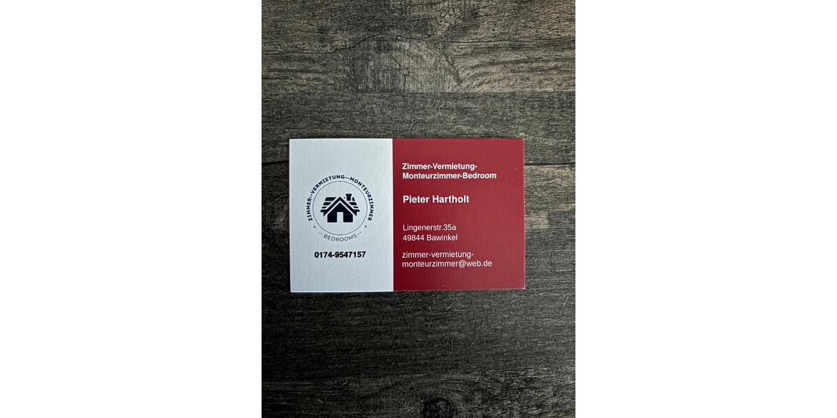 Monteurzimmer zimmer