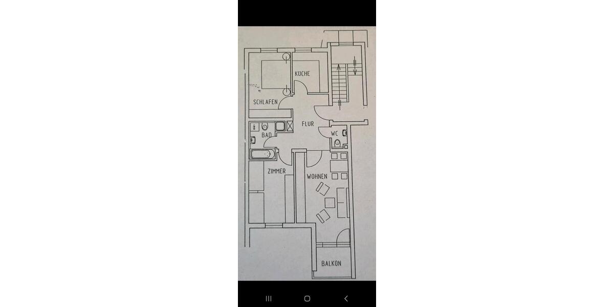 Etagenwohnung Crailsheim - 3 Zimmer, 72 m&sup2;, 780&euro; | Angebot:26050727