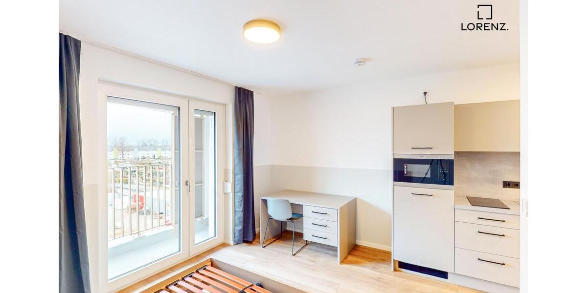 Etagenwohnung Nürnberg Hasenbuck - 1 Zimmer, 24 m&sup2;, 460&euro; | Angebot:24921489