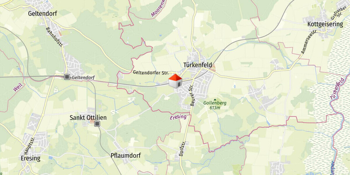 WINDISCH IMMOBILIEN - Einmaliges Architektenhaus in Ortsrandlage von Türkenfeld! 6 zimmer