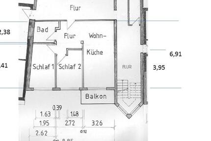 3 ZKB 58qm Attendorn-Helden SP 3 zimmer