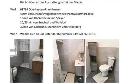 Wohnen auf Zeit Oberhausen-Rheinhausen Rheinhausen - 7 Zimmer, 20 m&sup2;, 25&euro; | Angebot:26305252