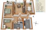 Etagenwohnung Minden Innenstadt - 4 Zimmer, 87 m&sup2;, 1.199&euro; | Angebot:26014777
