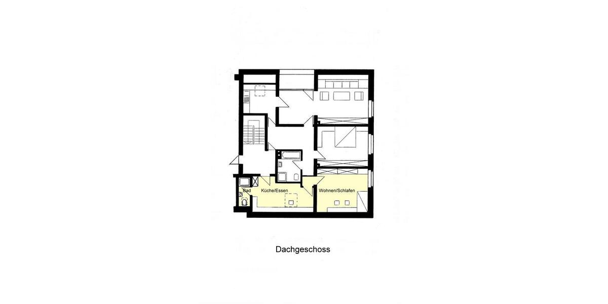 Etagenwohnung Spenge - 1 Zimmer, 33 m&sup2;, 270&euro; | Angebot:26050318