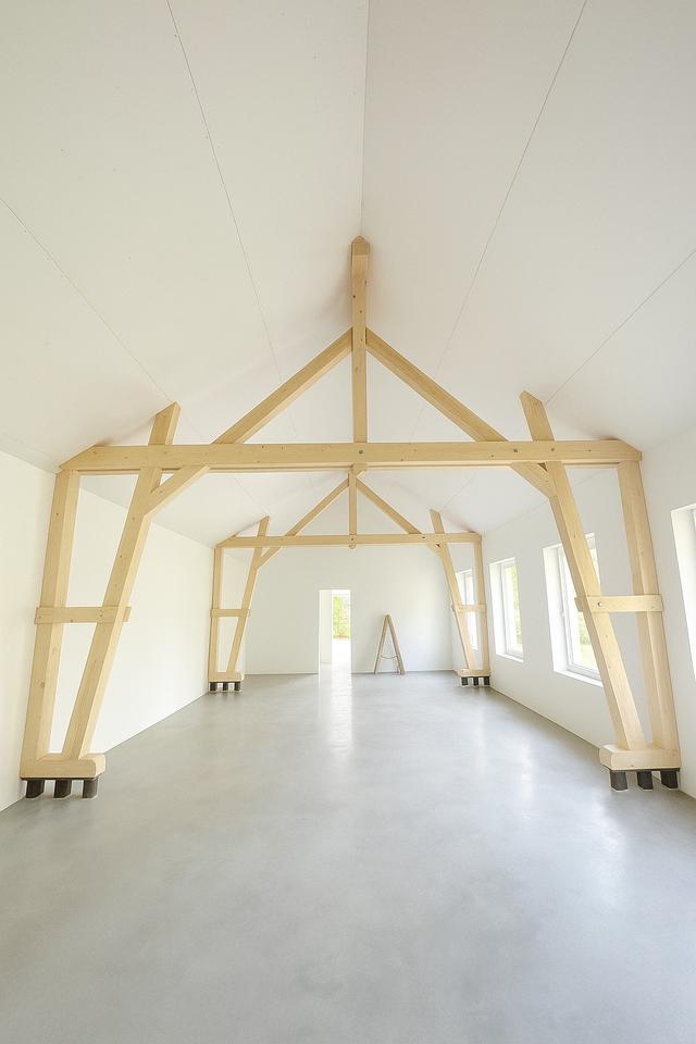 Büro im grünen im alten Fabrik Gebäude Loft zimmer