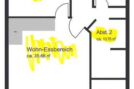 HN-Ost schöne 2,5 Zimmer ELW Wohnung mit EBK 2 zimmer