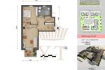 Etagenwohnung Ahrensfelde Lindenberg - 2 Zimmer, 66 m&sup2;, 1.225&euro; | Angebot:26275898