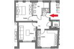 Etagenwohnung Brandenburg an der Havel Neustadt - 2 Zimmer, 65 m&sup2;, 822&euro; | Angebot:26733262