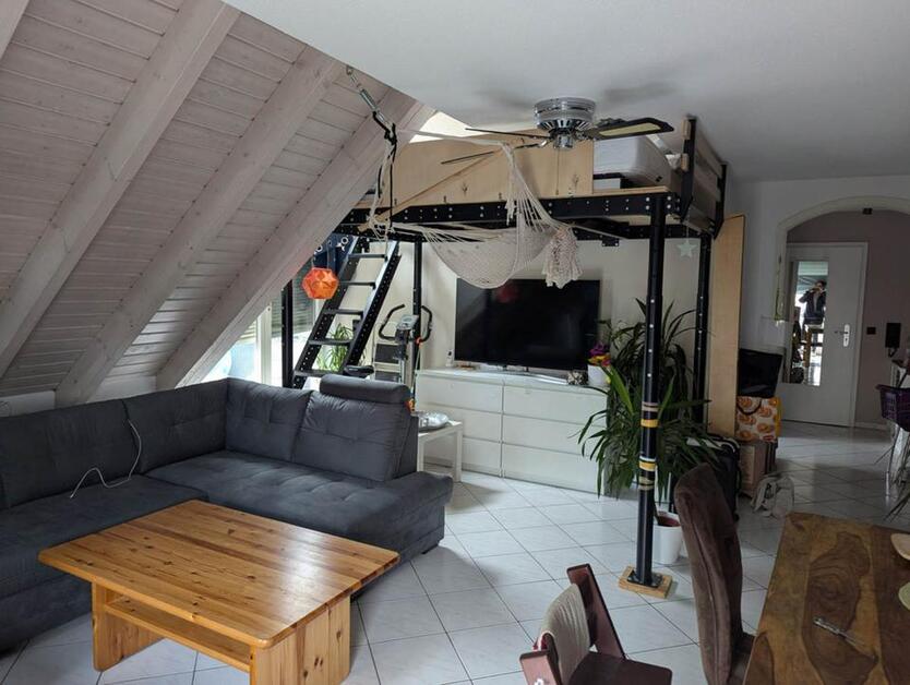 3 Zimmer Maisonette Wohnung mit hohen Decken und Fussbodenheizung zimmer