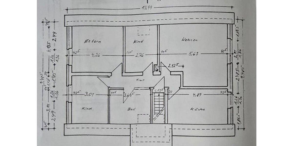 Dachgeschoßwohnung Wahrenholz - 4 Zimmer, 95 m&sup2;, 865&euro; | Angebot:26429422