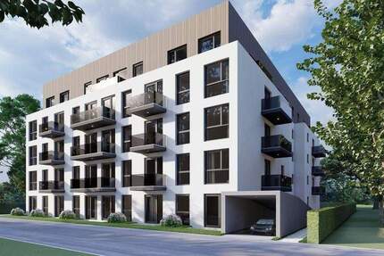 Bester Energiestandard! Moderne 1-Zi-Wohnung mit Balkon und Küche - KFW 40 NH 1 zimmer