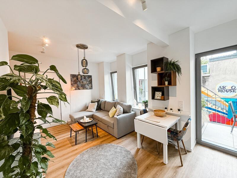 B2- Stilvoll wohnen im Herzen von Aachen – WG geeignetes Neubau-Apartment mit (Teil-)Möblierung zimmer