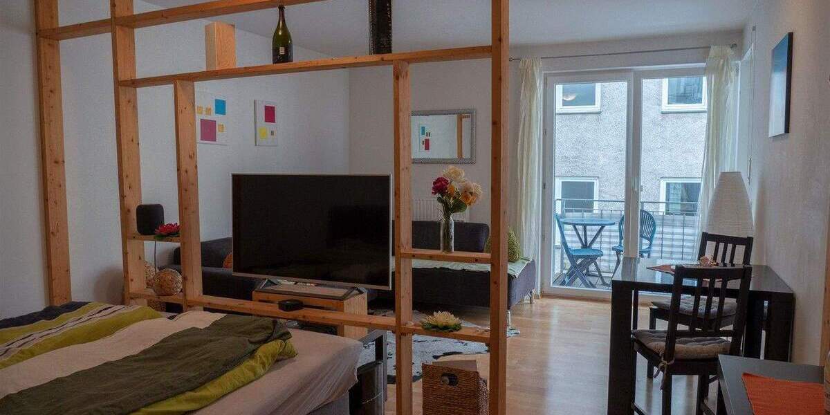 Erstklassiges Appartement voll möbliert in bester Lage inkl. Internet 1 zimmer