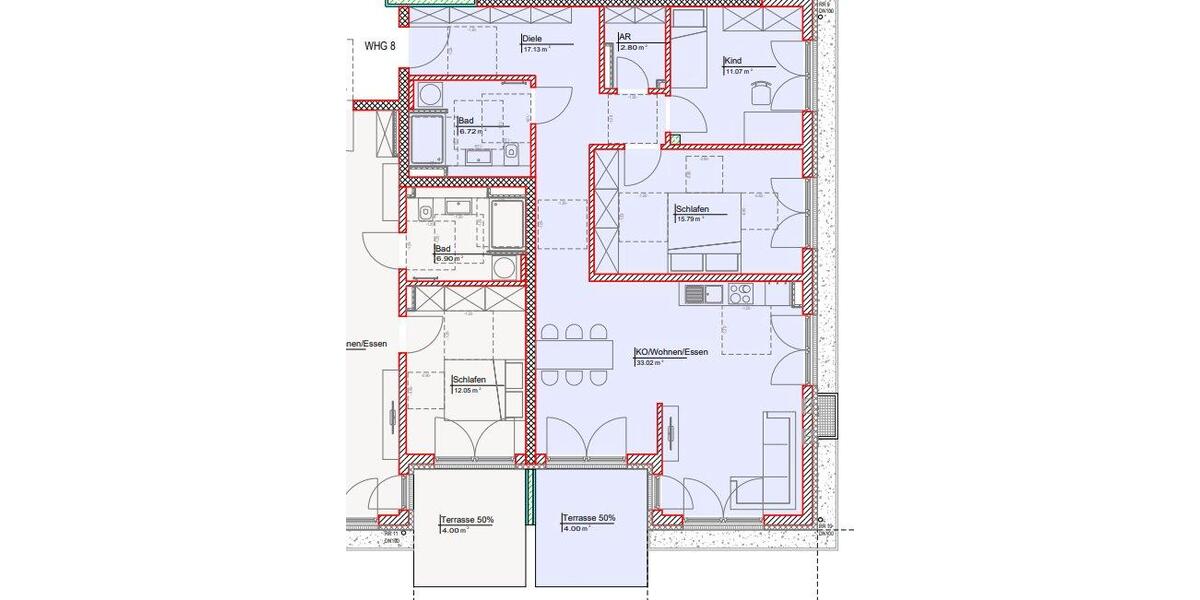 Terrassenwohnung Feichten an der Alz - 3 Zimmer, 90 m&sup2;, 1.241&euro; | Angebot:26246921