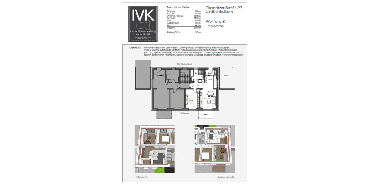 Etagenwohnung Stollberg (Erzgebirge) - 5 Zimmer, 120 m&sup2;, 11&euro; | Angebot:25803443