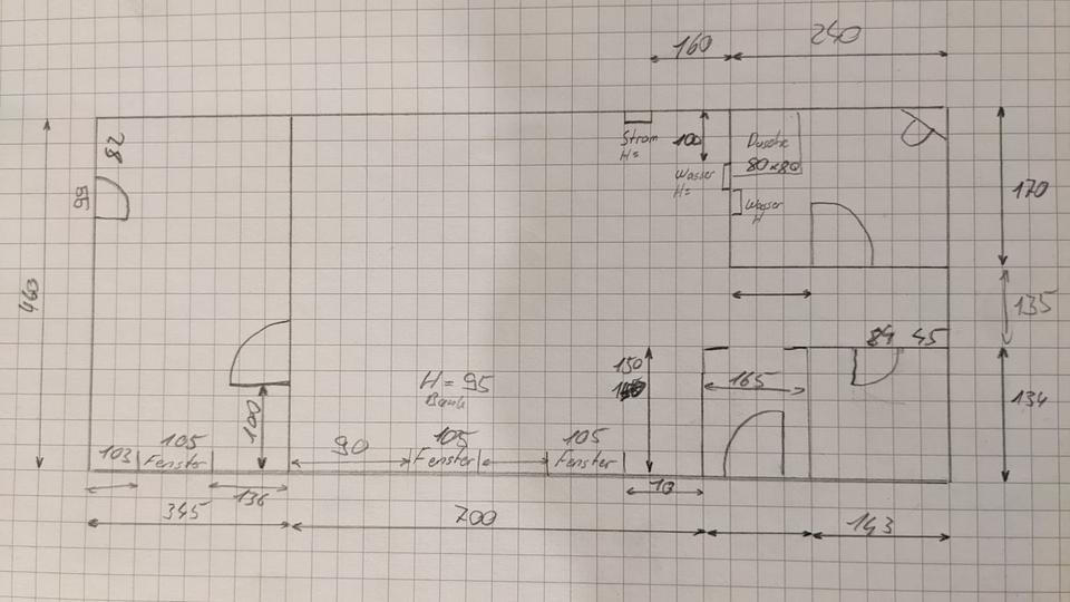 Etagenwohnung Sandberg - 2 Zimmer, 55 m&sup2;, 500&euro; | Angebot:26049388