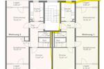 Etagenwohnung Darmstadt Darmstadt-Ost - 3 Zimmer, 73 m&sup2;, 985&euro; | Angebot:26688972
