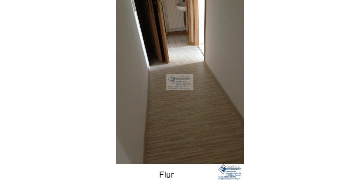 Etagenwohnung Bad Wildungen - 2 Zimmer, 51 m&sup2;, 460&euro; | Angebot:24803858