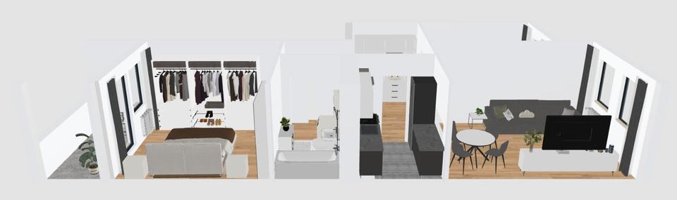 Etagenwohnung Magdeburg Alt Olvenstedt - 3 Zimmer, 58 m&sup2;, 314&euro; | Angebot:26701998