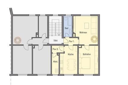 Wohnung Gelsenkirchen Gelsenkirchen-Mitte - 3 Zimmer, 88 m&sup2;, 560&euro; | Angebot:25233611