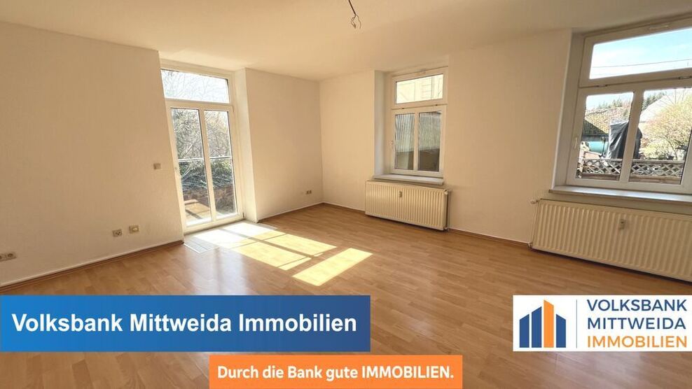 Wohnen im Grünen - schöne ruhige 3-Zimmer-Erdgeschoßwohnung