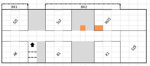Etagenwohnung Au am Rhein - 1 Zimmer, 33 m&sup2;, 371&euro; | Angebot:26539007