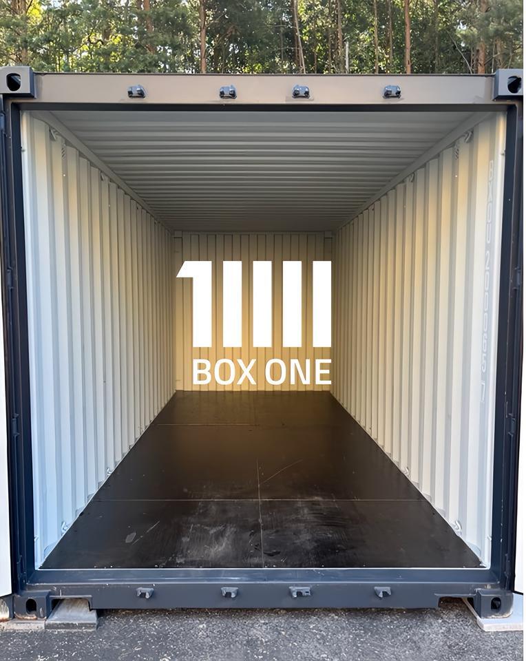 ✅ 20 Fuß Seecontainer | BOX ONE | Container | Lagercontainer | alle Farben
