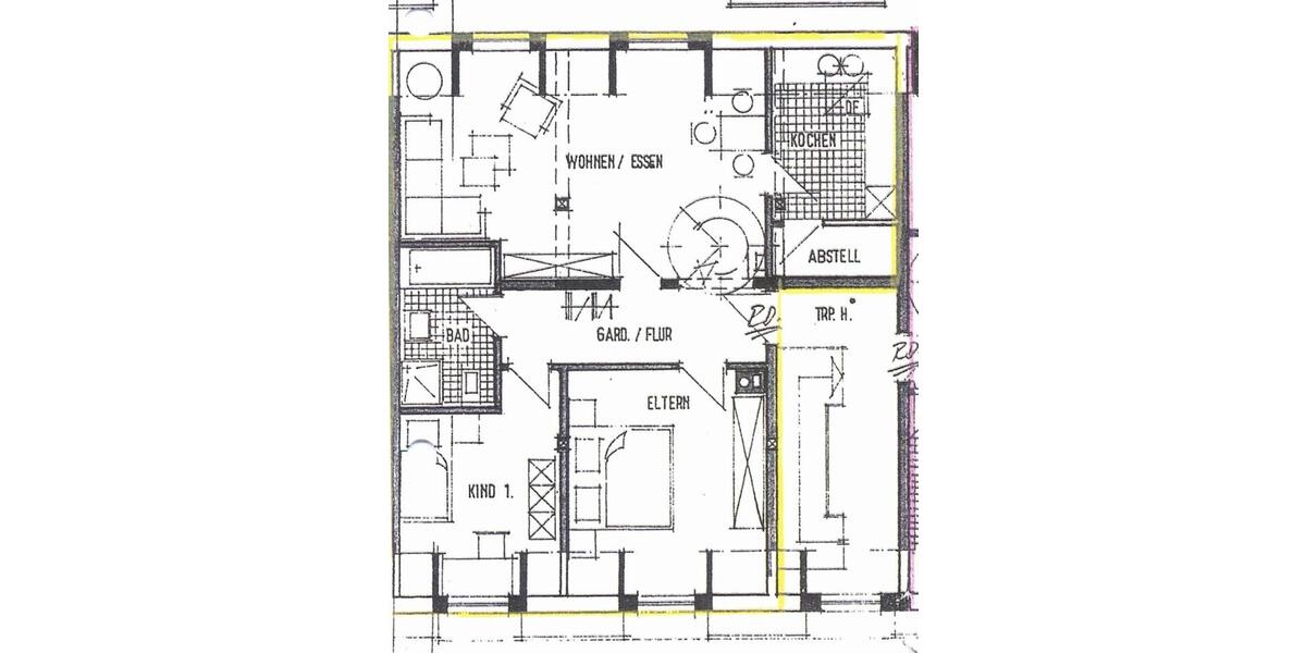 Maisonettenwohnung Sigmaringen - 4 Zimmer, 85 m&sup2;, 730&euro; | Angebot:24244368