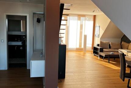 Moderne Maisonette-Wohnung in der Fußgängerzone