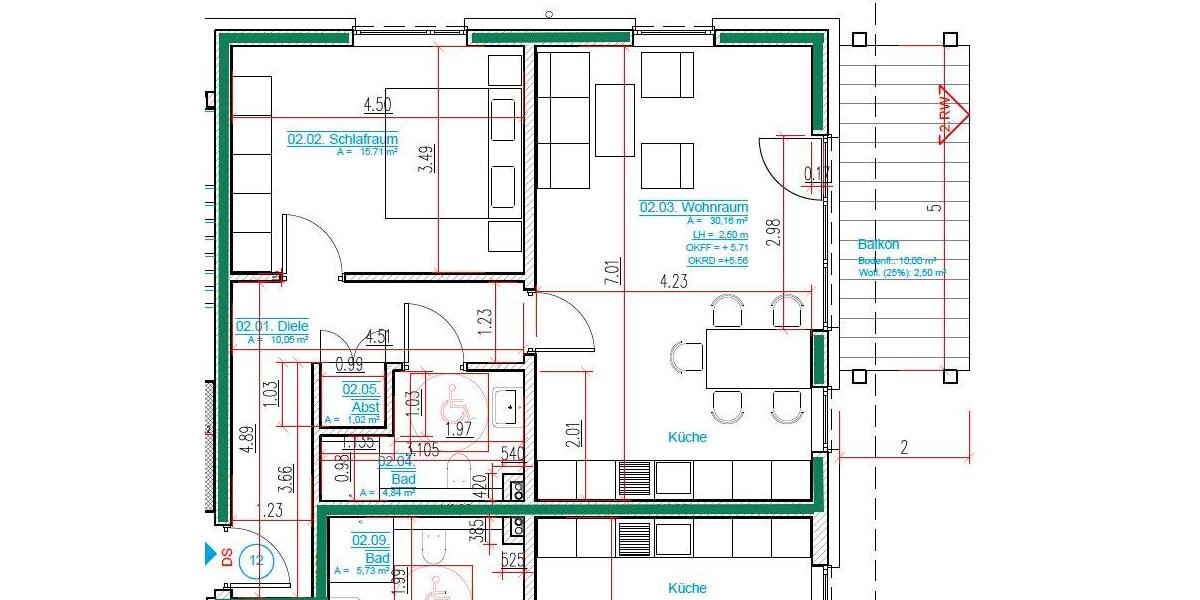 Etagenwohnung Espenau - 2 Zimmer, 64 m&sup2;, 680&euro; | Angebot:25992395