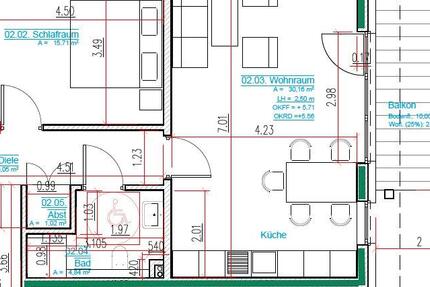 Wohnung Espenau - 2 Zimmer, 64 m&sup2;, 680&euro; | Angebot:25992395