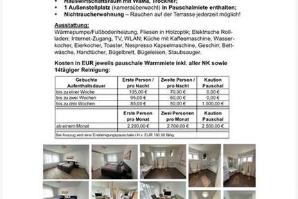Wohnen auf Zeit Bruchköbel - 2 Zimmer, 88 m&sup2;, 105&euro; | Angebot:25967751