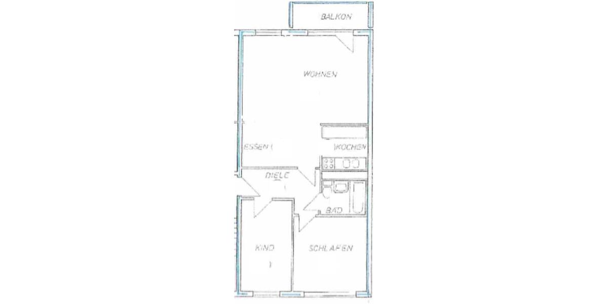 Etagenwohnung Bad Waldsee - 3 Zimmer, 69 m&sup2;, 380&euro; | Angebot:25757534